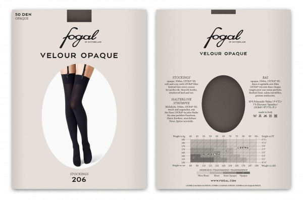 Fogal - Velour Opaque leggings –